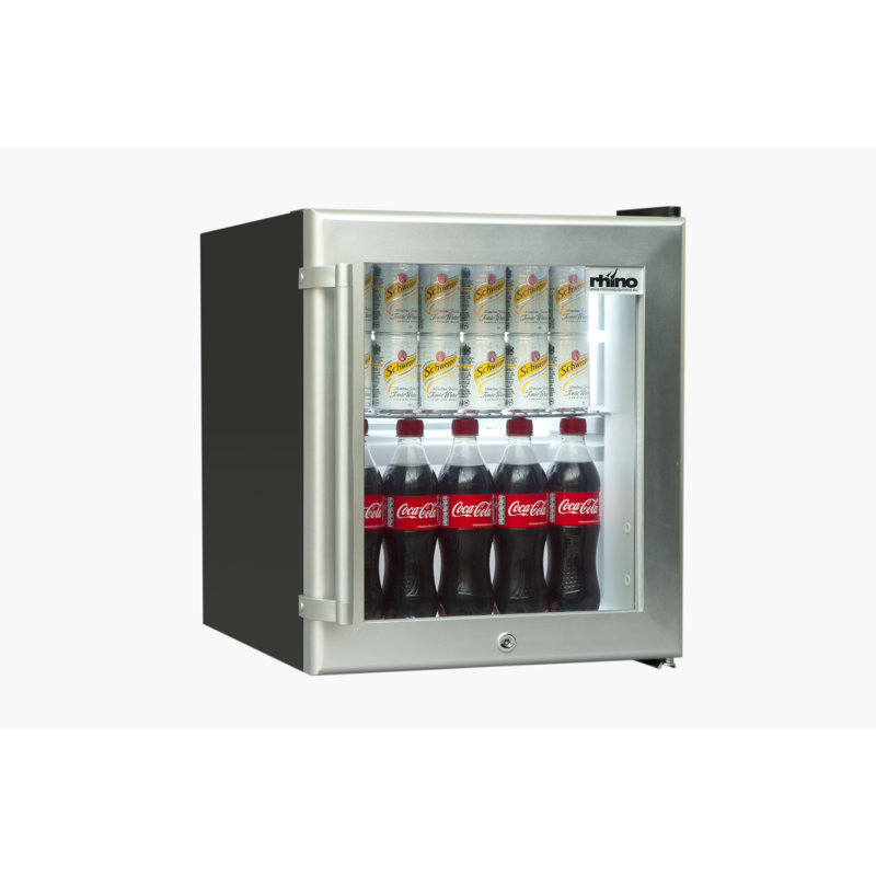 Rhino 0.042m³ L Countertop Mini Fridge, Silver