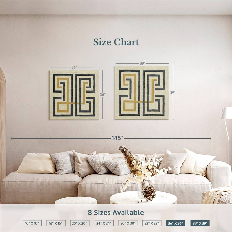 Avery Diversion I, 39" H x 39" W