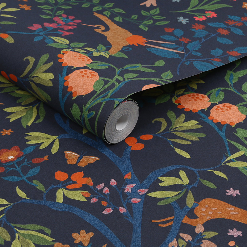 Double rouleau Brooksley, Bleu marine
