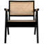 Fauteuil de détente James, noir anthracite