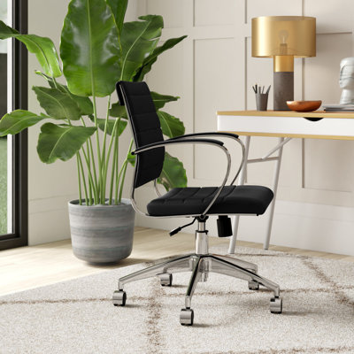 Modway Jive Ribbed Mid-back Executive Office Chair