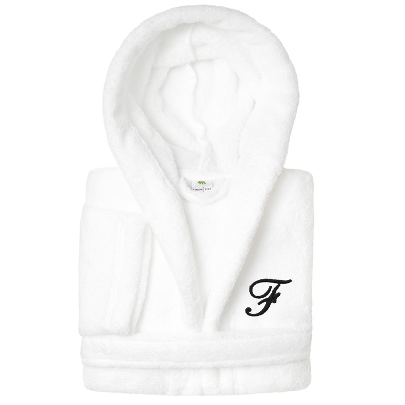 Peignoir à capuche double 100% polyester personnalisé, M, F