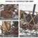 17” Cage Ceiling Fan With Light, Rustic Farmhouse Ceiling Fan With Remote Control, Low Profile Ceiling Fan Light
