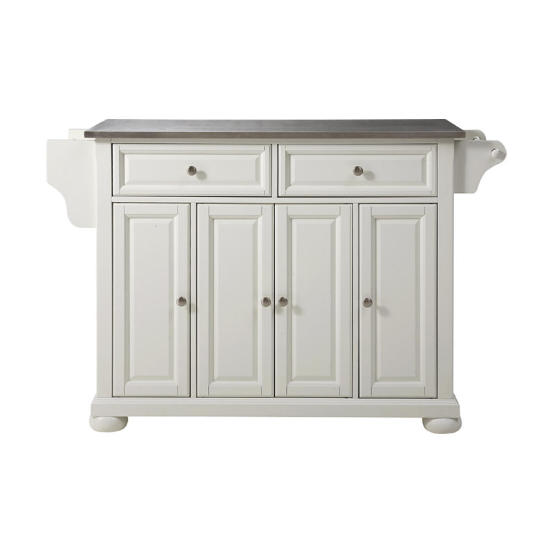 Haslingden Kitchen Island, White