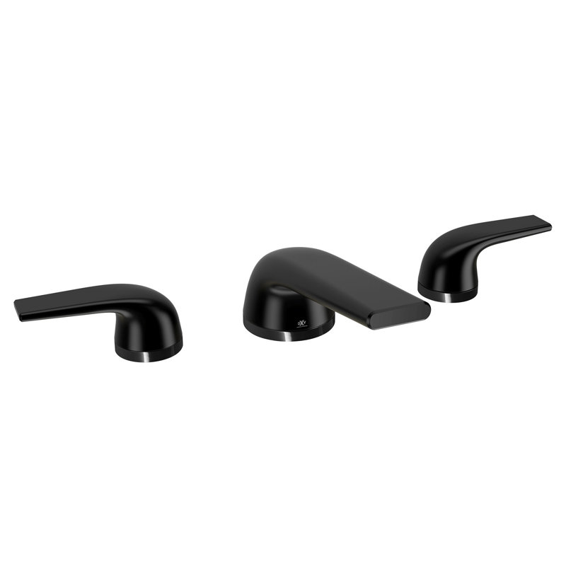 Modulus Widespread Bathroom Faucet, Matte Black