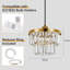 16cm H Drum Pendant Shade ( Uno )-1402054296