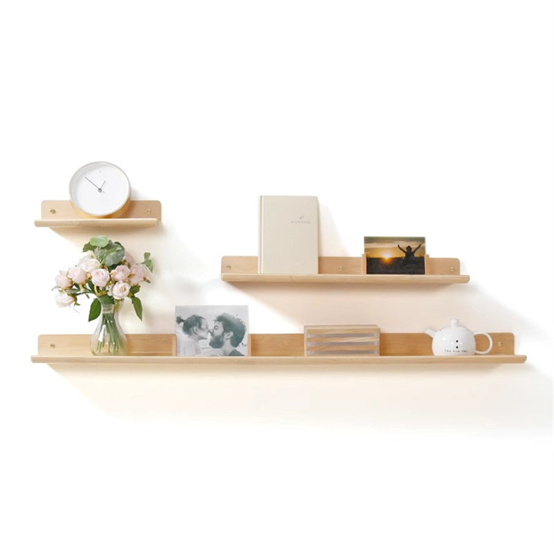 Tablette flottante en bois Lukesha