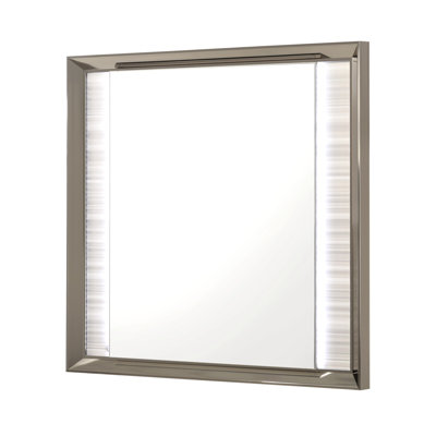 STAR WHITE MIRROR WITH LED