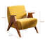 Upholstered Armchair-1112992648