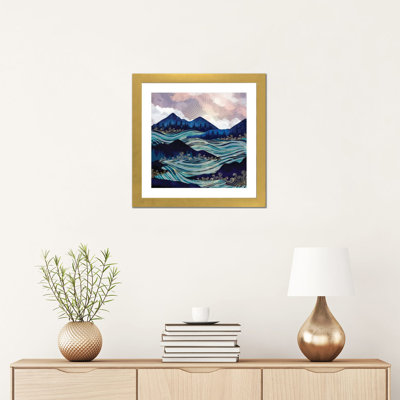 Ocean Sunrise - impression d'art graphique