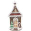 LED Lighted Gingerbread House With Christmas Tree And Candy Cane - 18.5"