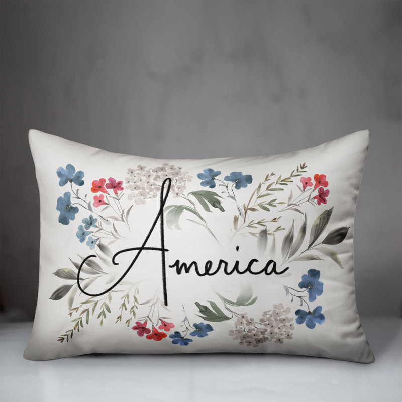  Polyester/Polyester Blend Lumbar Rectangular Indoor Pillow Cover & Insert, 14" x 20"