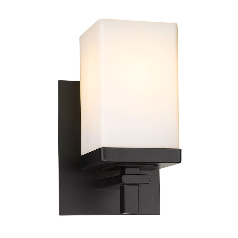 Azamat Dimmable Vanity Light, Matte Black