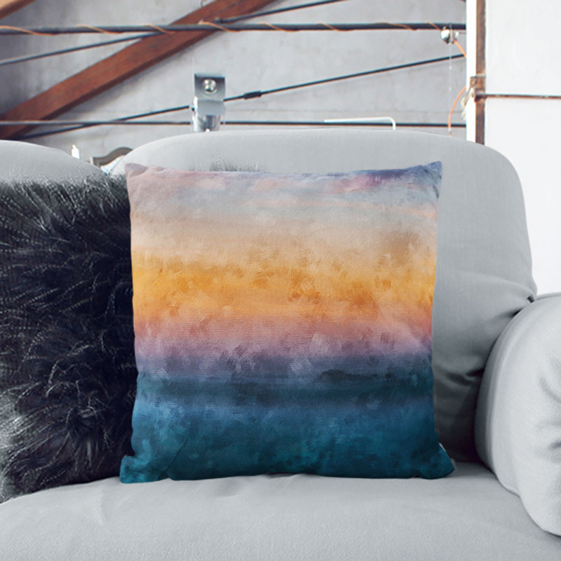 Square Throw Cushion, 55cm H x 55cm W x 20cm D
