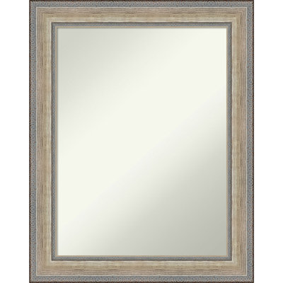 Carlianne Rectangle Wood Wall Mirror