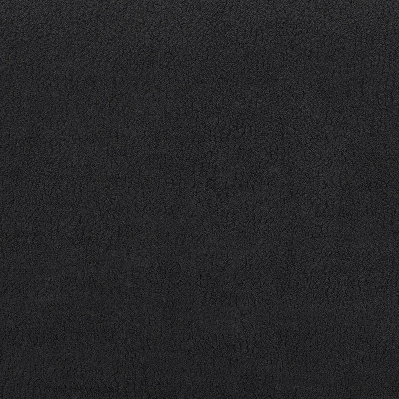 Canapé modulaire courbé Soflux, Tissu noir