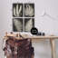 «Vintage Nature Fern Leaf Silhouettes» par JJ Design House LLC - ensemble de 4 impressions-348536386-348536387