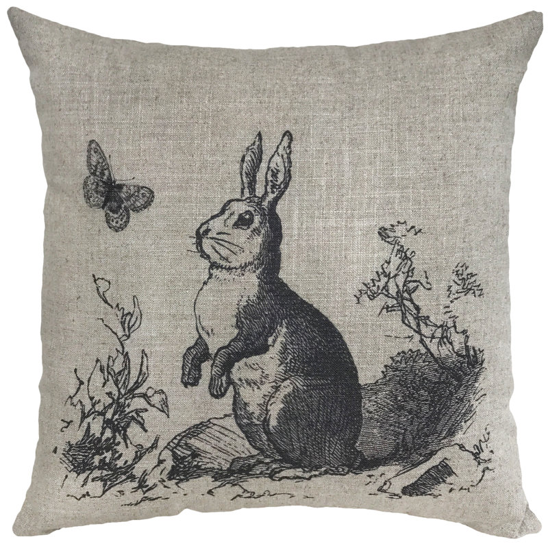 Linen Reversible Throw Pillow