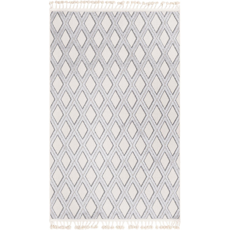 Britnie Abstract Indoor Rug, Rectangle 5'3" x 8'