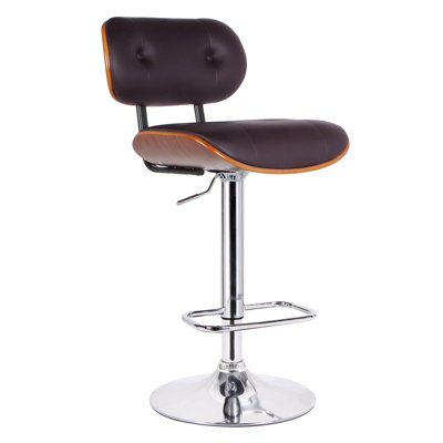 Tabouret de bar pivotant à hauteur réglable Camacho