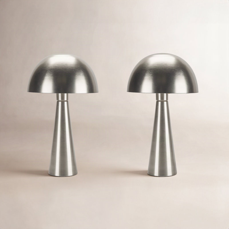 Ensemble de lampes de table Berit, Argent