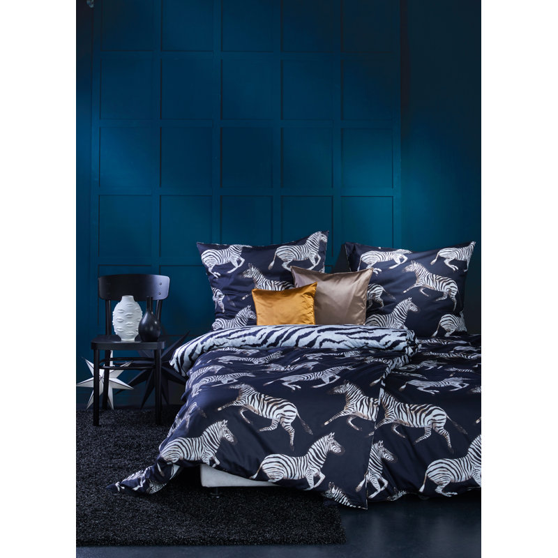 Theo Cotton No Pattern Duvet Cover, 135 x 200cm Duvet Cover