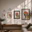 Tiger's Roar Graphic Art - Framed Print-1869996741-1869996763
