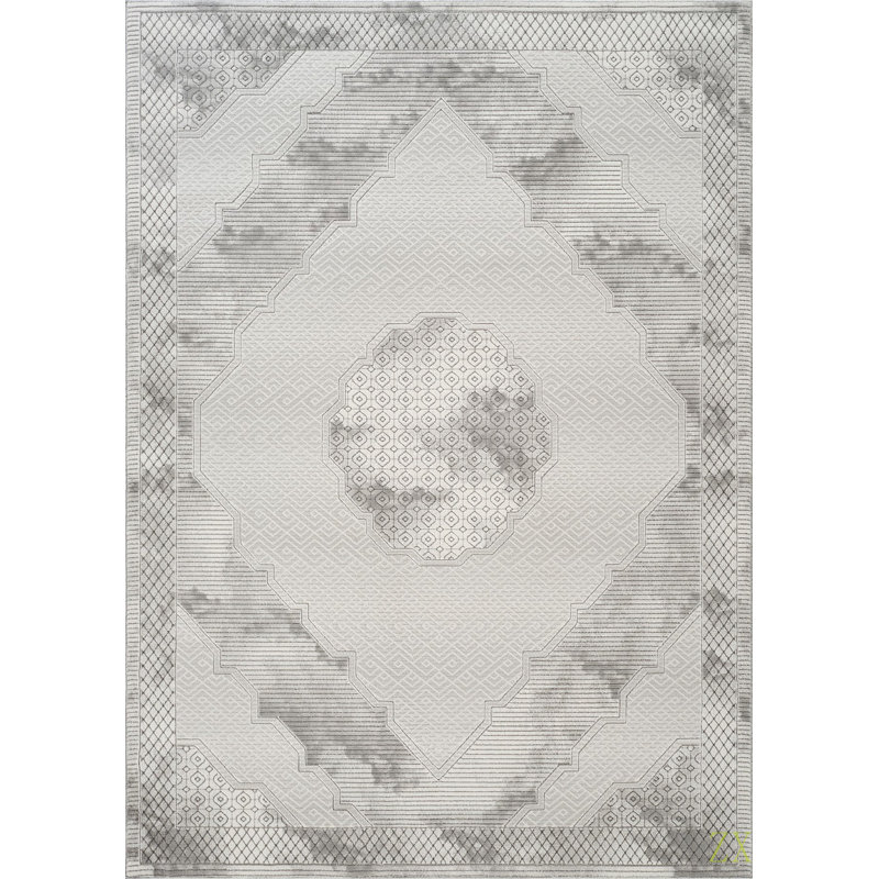 Geometric 5 Ft. 3 In. X 7 Ft. 3 In. Area Rug, Rectangle 5'3" x 7'3"