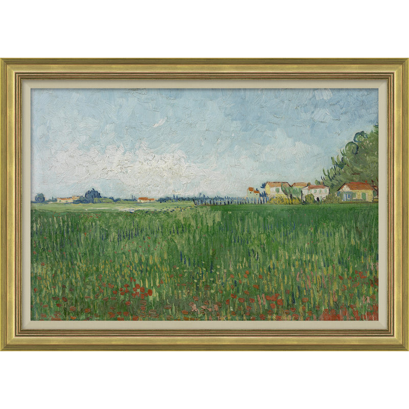 «French Farm» par Vincent Van Gogh - peinture à cadre unique
