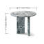 Table basse en marbre naturel rose, petite table, table de salon, pierre naturelle, marbre véritable, marbre véritable, table-128517746-132890083