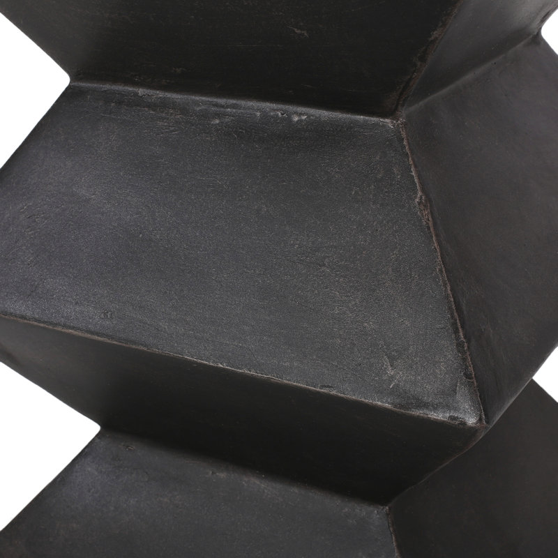 Table d'appoint d'extérieur en béton léger