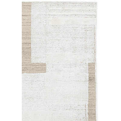 Glamour Hand Tufted Wool; Rayon / Viscose; Cotton Geometric Indoor Rug