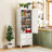 Heavy Duty Metal Pantry Cabinet with Large Storage Space for Kitchen, Bathroom, Laundry Room, and More