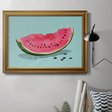 Watermelon Painting on Wood Board- Kit for Kids - Create Art