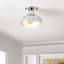 Plafonnier semi-encastré 1 lumière 13 po-1594053885