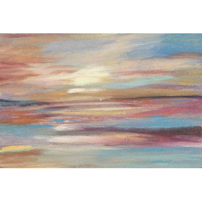 " Sunset Light IV " by Jennifer Goldberger Painting Print