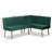Velvet Upholstered Bench-1144431465