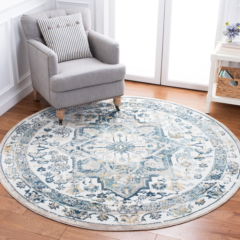Skyler Performance Oriental Rug, Round 6'7"
