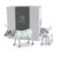 Ensemble salière et poivrière Western Frontier Pewter Steers