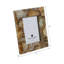 Cadre photo Agate Stone and Wood avec métal et support-385777910-385777904