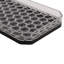 Spectrum Hexa Sink Sponge and Brush Organizer with Refillable Soap Pump, Clear and Grey