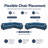 Modular 4-Piece Sectional Sofa – Customizable Corner Couch for Movie Nights & Family Gathering, Easy Rearrange Design, Multiple Colors Available-1907226112