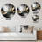Shapes And Lines Abstract Marble II Abstract Wall Decor on Metal-88599497