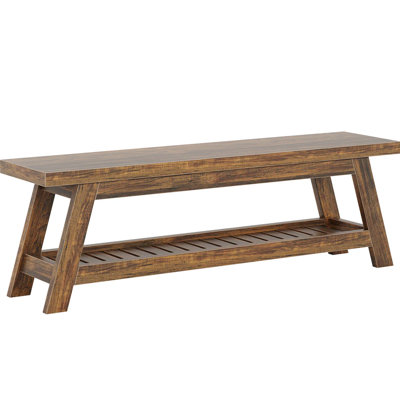 2-Tier Entryway Bench(Only Including Coffee Table)