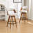 Cielito Modern Swivel Upholstered Stools with Open Low Back-1766262929-1778029848