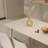 Pure White Rectangular Dining Table-110366214