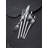 Apex Salad/Pastry Forks by Oneida (18/10)