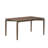 Orion Wood Dining Table with Sculpted Leg Design-948710159