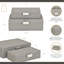 Vyrna Doily Pattern Set of 2 Storage Boxes with Silver Handles-719550198