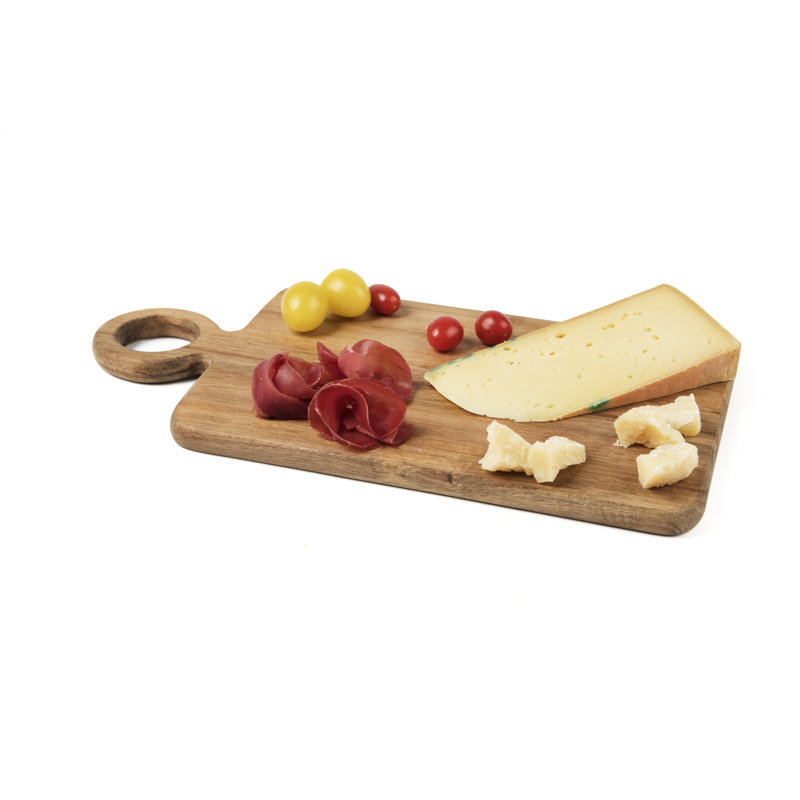 Real Wood Acacia Chopping Board 8,5+35x25x1,6 Cm.